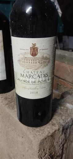 Bordeaux Lalande-de-Pomerol Château Marcadis 2018