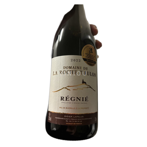 Beaujolais Régnié Domaine La Roche Thulon 2022