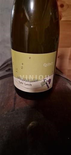 Vin Blanc sec Eric Louis 2018 France Vallée de la Loire Quincy AOC