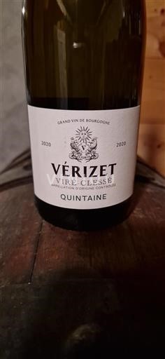 Burgundsko Viré-Clessé Vérizet QUINTAINE 2020