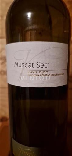 Languedoc og Roussillon Pays d'Oc Muscat Sec 2009