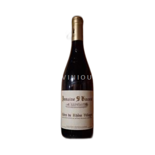 Rhônen laakso Côtes-du-rhône-villages Domaine St Vincent 2014