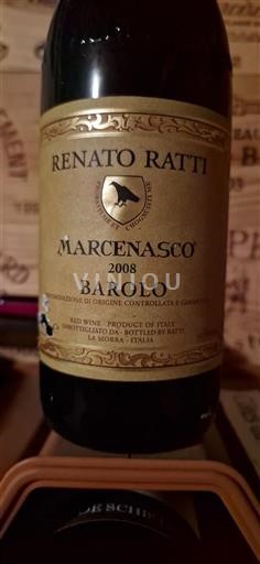 Piedmont Wines Barolo Renato Ratti MarcenascO 2008