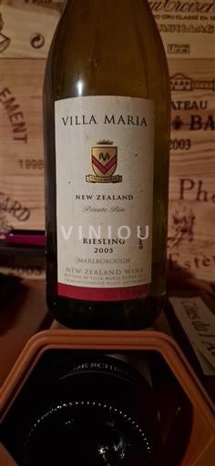 Marlborough Unspecified Villa Maria Private Bin 2005