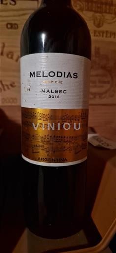 Mendoza Määrittelemätön Trapiche Melodias 2016