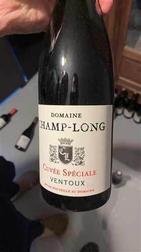 Thung lũng Rhône Ventoux Domaine Champ-Long Spéciale 2022