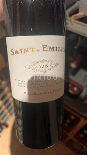 Bordeaux Saint-Émilion Saint-Émilion 2015