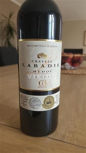 Bordeaux Médoc Cru Bourgeois Château Labadie 2011
