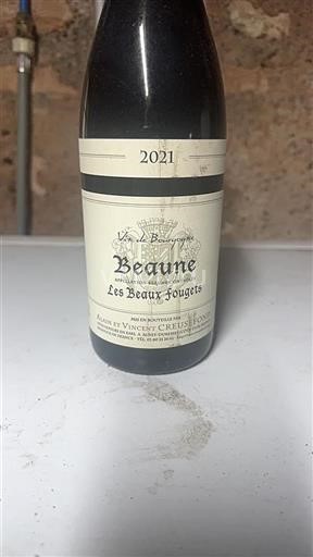 Bourgondië Beaune Vincent Creusfond Les Beaux Fougets 2021