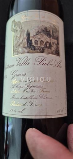 Bordeaux Graves Château Villa Bel-Air Ikke årgangsbestemt