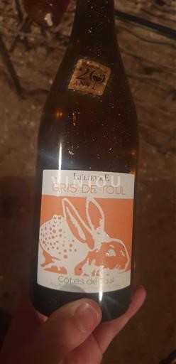 Lothringen Côtes-de-Toul Lelièvre Gris de Toul 2016