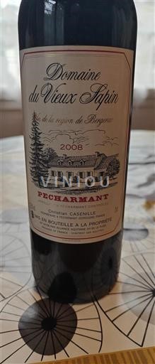 Sydväst Pécharmant Domaine Vieux Sapin 2008