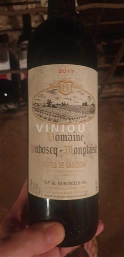 Sud-Ovest Côtes de Gascogne Domaine Duboscq-Monplaisir 2017