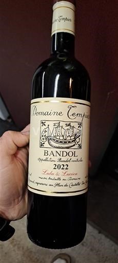 Provence Bandol Domaine Tempier La Tourtine 2022