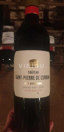 Bordeaux Saint-Estèphe Cru Bourgeois Château Saint-Pierre de Corbian 2019