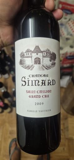 Bordeaux Saint-Émilion Grand Cru Château Simard 2009