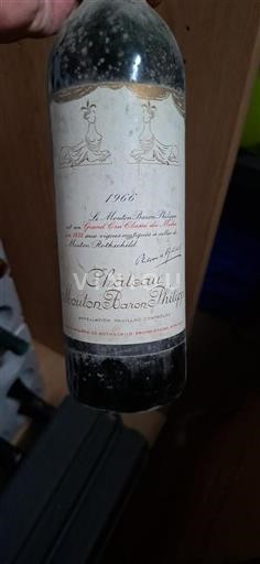 Bordéus Pauillac Grand Cru Château Mouton Baron Philippe 1966