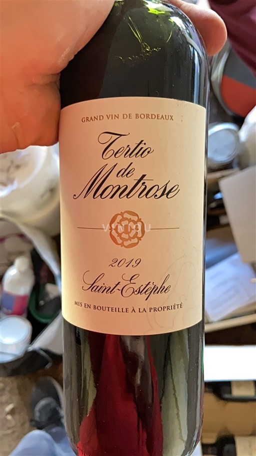 Bordeaux Saint-Estèphe Montrose Tertio de Montrose 2019