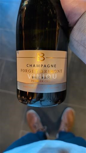 Šampanja Šampanjec Premier Cru Forget-Brimont Brut Rosé Neleten.
