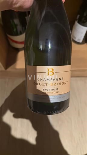 Champagne Șampanie Premier Cru Forget-Brimont Brut Rosé Nemilésimat