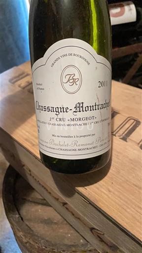 Burgund Chassagne-Montrachet Premier Cru Domaine Bachelet-Ramonet Morgeot 2011
