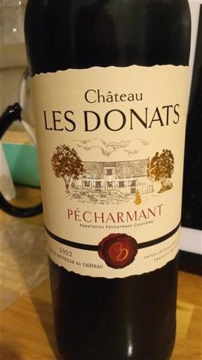 Sud-Ovest Pécharmant Château Les Donats 2022