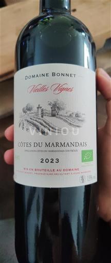 Sud-Ovest Côtes-du-marmandais Domaine Bonnet Vieilles Vignes 2023
