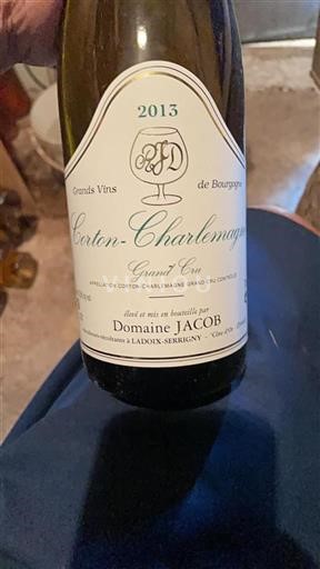 Burgund Corton-Charlemagne Grand Cru Domaine JACOB 2013