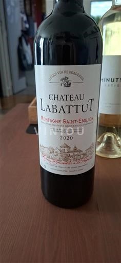 Bordeaux Montagne-saint-émilion Château Labattut 2020