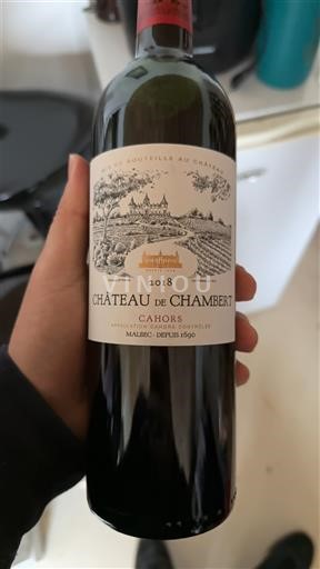 Tây Nam Cahors Château Chambert 2018