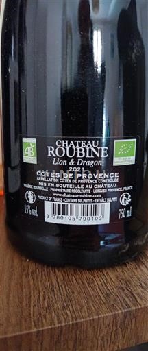 Provence Côtes-de-Provence Château Roubine Lion & Dragon 2021