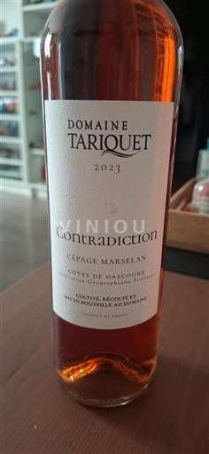 Sydväst Côtes de Gascogne Domaine Tariquet Contradiction 2023
