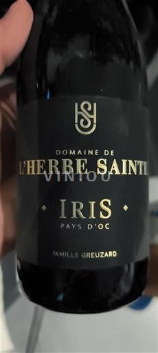 Languedoc-Roussillon Pays d'Oc Domaine L'Herbe Sainte Iris 2023