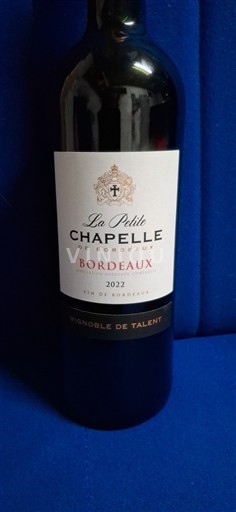 Bordeaux La Petite Chapelle 2022