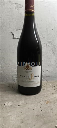 Valle del Rodano Côtes-du-Rhône Pierre Chanau 2013