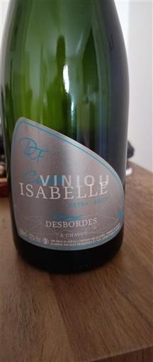 Champaña Champán Desbordes Isabelle Sin añada