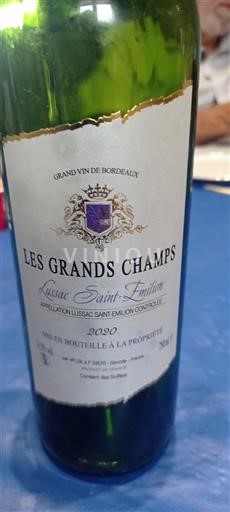 Bordeaux Lussac-Saint-Émilion Les Grands Champs 2020