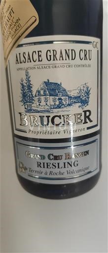 Alsácia Alsácia Grand Cru Grand Cru Brucker 2018