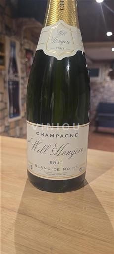 Champaña Champán Will Tongere Blanc de Noirs Sin añada