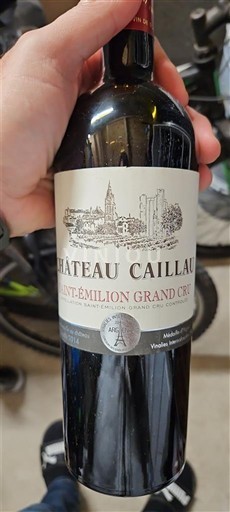 Bordeaux Saint-Émilion Grand Cru Grand Cru Château Caillou 2014