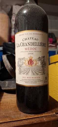 Bordeaux Médoc Cru Bourgeois Château La Chandellière 2006