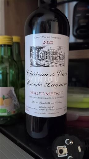 Bordeaux Haut-Médoc Château Cach Lagrave 2020