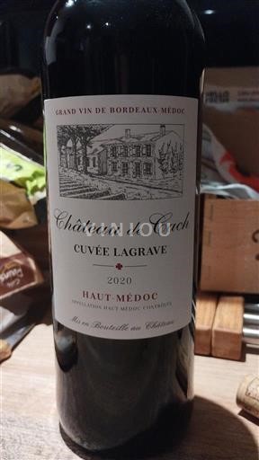 Vinos Rouge sec Cuvée Lagrave Château Cach 2020 Francia Burdeos Haut-Médoc AOC