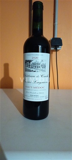 Bordeaux Haut-Médoc Château Cach Lagrave 2020