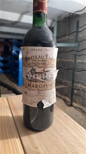 Bordeaux Margaux Cru Bourgeois Château Tayac 1989
