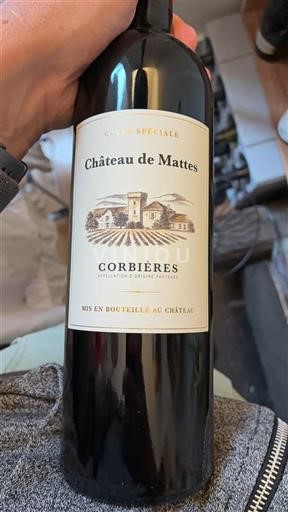 Langvedok Corbières Château Mattes Spéciale 2020