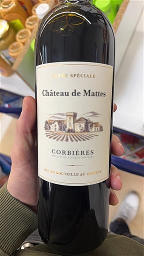 Languedoc Corbières Château Mattes Spéciale 2020