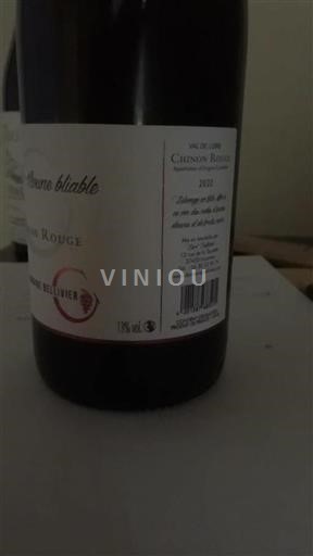 Loire Valley Chinon Domaine Bellivier La Lune Bliable 2022