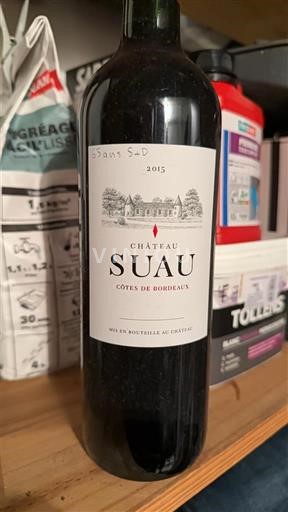 Bordeaux Côtes-de-Bordeaux Château Suau 2015
