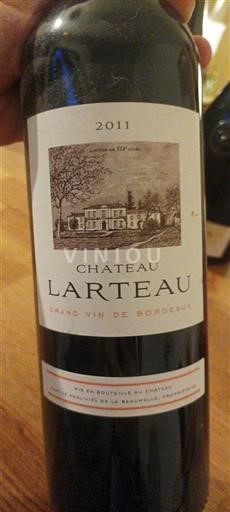 Burdeos Bordeaux Château Larteau 2011